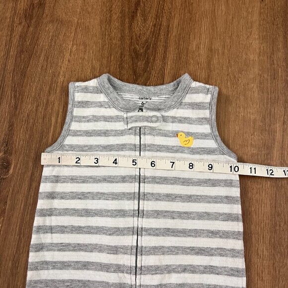 Carters Midweight Striped Sleep Sack Cotton Wearable Blanket 6-9M - Picture 4 of 8